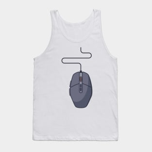 Gaming Mouse PC Gamer Illustration Tank Top